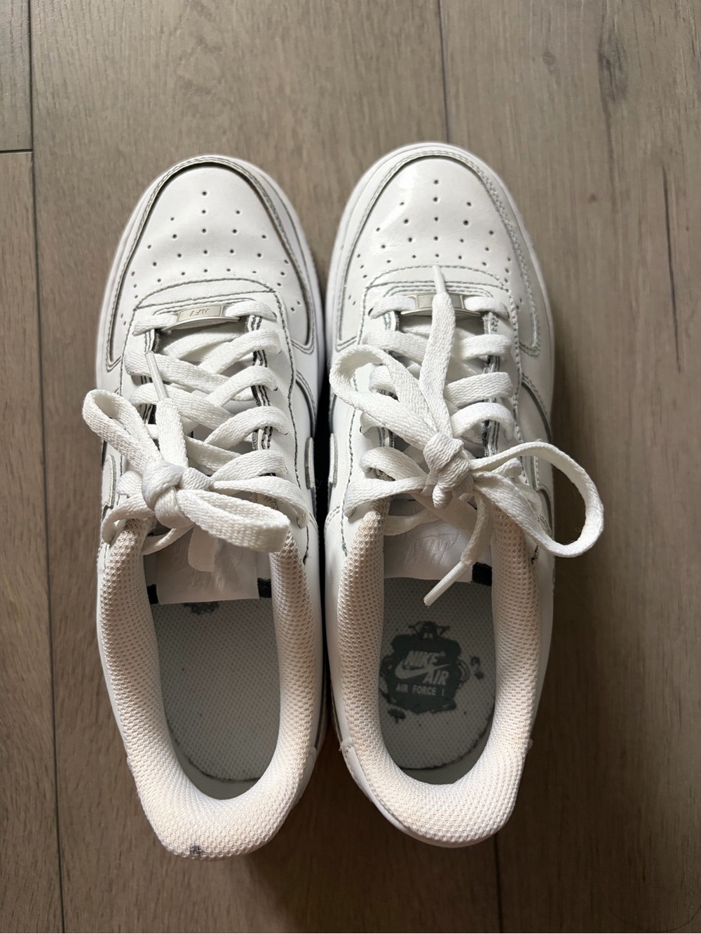 Nike Kids White Low-Top Sneakers